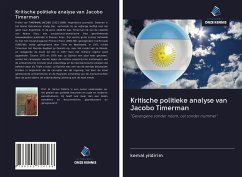 Kritische politieke analyse van Jacobo Timerman - Yildirim, Kemal
