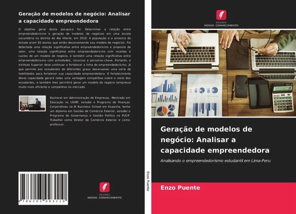 Geração de modelos de negócio: Analisar a capacidade empreendedora Geração de modelos de negócio: Analisar a capacidade empreendedora