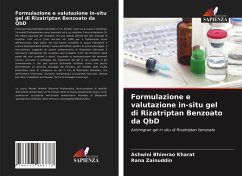 Formulazione e valutazione in-situ gel di Rizatriptan Benzoato da QbD - Kharat, Ashwini Bhimrao;Zainuddin, Rana