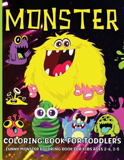 Monster Coloring Book For Toddlers - Lance Sang, Renee