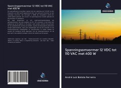 Spanningsomvormer 12 VDC tot 110 VAC met 600 W - Batista Ferreira, André Luiz