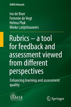 Rubrics ¿ a tool for feedback and assessment viewed from different perspectives - de Boer, Ivo;de Vegt, Femmie;Pluk, Helma