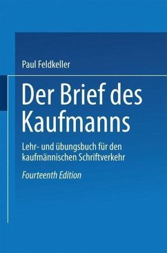 Der Brief des Kaufmanns (eBook, PDF) - Feldkeller, Paul