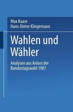 Wahlen und Wähler (eBook, PDF) - Kaase, Max