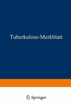 Tuberkulose-Merkblatt (eBook, PDF) - Springer Berlin