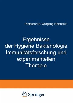 Cover Ergebnisse der Hygiene Bakteriologie Immunitätsforschung und experimentellen Therapie (eBook, PDF)