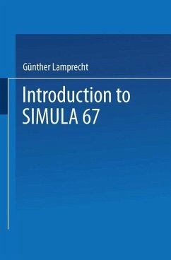 Introduction to SIMULA 67 (eBook, PDF) - Lamprecht, Günther
