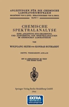 Cover Chemische Spektralanalyse (eBook, PDF)