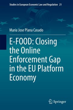 E-FOOD: Closing the Online Enforcement Gap in the EU Platform Economy (eBook, PDF) - Plana Casado, Maria Jose