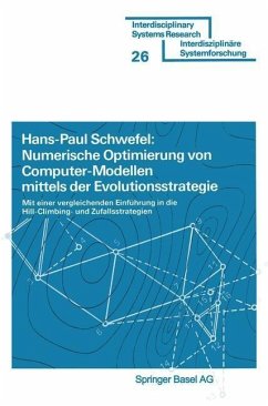 Numerische Optimierung von Computer-Modellen mittels der Evolutionsstrategie (eBook, PDF) - Schwefel