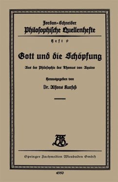Gott und die Schöpfung (eBook, PDF) - Kurfeß, Alfons