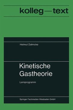 Kinetische Gastheorie (eBook, PDF) - Dahncke, Helmut