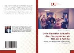 De la dimension culturelle dans l'enseignement de français à Kamina - Bondo Mulunda, Nicodeme