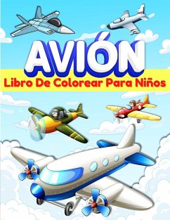 Aviones Libro De Colorear Para Niños - Publishing Press, Am