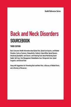 Back and Neck Disorders Sourcebook - Williams Angela Ed