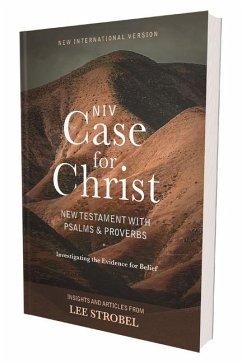 Niv, Case for Christ New Testament with Psalms and Proverbs, Pocket-Sized, Paperback, Comfort Print - Zondervan