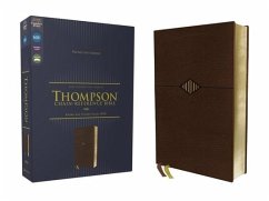 Niv, Thompson Chain-Reference Bible, Leathersoft, Brown, Red Letter, Comfort Print - Zondervan