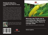 Mouche des fruits de la cucurbitacée (Bactrocera cucurbitae Coq.) Dans la courge d'été