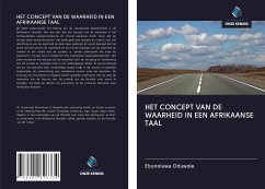 HET CONCEPT VAN DE WAARHEID IN EEN AFRIKAANSE TAAL Cover HET CONCEPT VAN DE WAARHEID IN EEN AFRIKAANSE TAAL