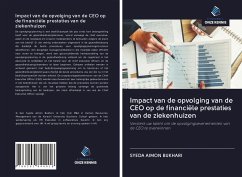 Impact van de opvolging van de CEO op de financiële prestaties van de ziekenhuizen - Bukhari, Syeda Aimon