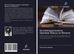 De arbitrageprocedure, Openbaar Bestuur en Reclame - Soares, Tamírames