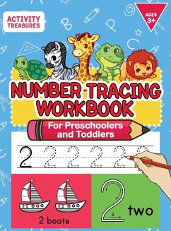 Number Tracing Workbook For Preschoolers And Toddlers - Treasures, Activity