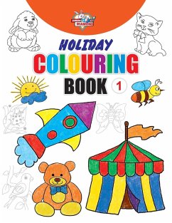 Holiday Colouring Book 1 for 3 to 7 Year Old Kids Crayon and Pencil Coloring for Nursery, Preschool and Primary Children - Vermapriyanka