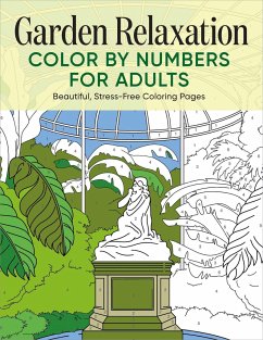 Garden Relaxation Color by Numbers for Adults - Rockridge Press