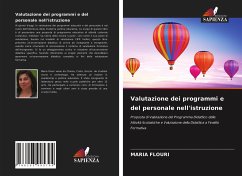 Cover Valutazione dei programmi e del personale nell'istruzione