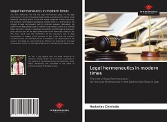 Legal hermeneutics in modern times - Chivinda, Hodavias