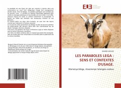 LES PARABOLES LEGA : SENS ET CONTEXTES D'USAGE. - MASUDI, DAMIEN