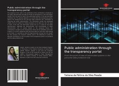 Public administration through the transparency portal - de Fátima da Silva Pessôa, Tatiane