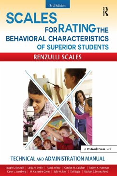 Scales for Rating the Behavioral Characteristics of Superior Students - Renzulli, Joseph