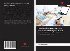 Level and determinants of household savings in Africa - Kitobo, Arcel