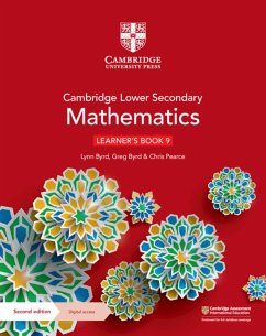 Cambridge Lower Secondary Mathematics Learner's Book 9 with Digital Access (1 Year) - Byrd, Lynn; Byrd, Greg; Pearce, Chris