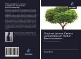Effect van Lantana Camara Concentratie van Fruit en Stamschorsextract