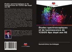 Études spectroscopiques et de luminescence de Y2SiO5 Nps dopé aux RE - Govindappa, Ramakrishna