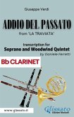 (Bb Clarinet) Addio del passato - Soprano & Woodwind Quintet (eBook, ePUB)