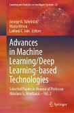 Advances in Machine Learning/Deep Learning-based Technologies (eBook, PDF)