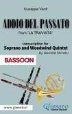(Bassoon) Addio del passato - Soprano & Woodwind Quintet (eBook, ePUB)