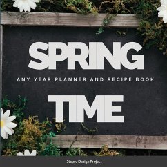 Spring Time Any Year planner and Recipe Book - Design Project, Stepro