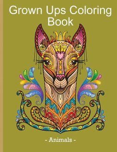 Grown Ups Coloring Book - Animals - Eyl