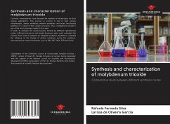 Synthesis and characterization of molybdenum trioxide - Silva, Rafaela Ferneda; Garcia, Larissa de Oliveira