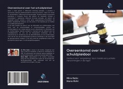 Overeenkomst over het schuldpleidooi Cover Overeenkomst over het schuldpleidooi