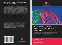 RETORNO DE FOLHAS BIMETÁLICAS EM PROCESSO DE DOBRA - Lafta, Hameed D.; Shahab, Ayad F.; Ahmed, Shadi B.