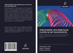 TERUGVEREN VAN BIMETALEN PLATEN IN HET BUIGPROCES - Lafta, Hameed D.; Shahab, Ayad F.; Ahmed, Shadi B.