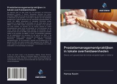 Prestatiemanagementpraktijken in lokale overheidseenheden - Kasim, Hamza