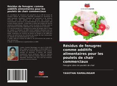 Cover Résidus de fenugrec comme additifs alimentaires pour les poulets de chair commerciaux