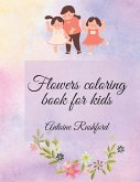 Flowers coloring book for kids