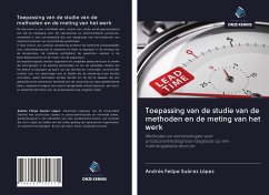 Toepassing van de studie van de methoden en de meting van het werk - Suárez López, Andrés Felipe